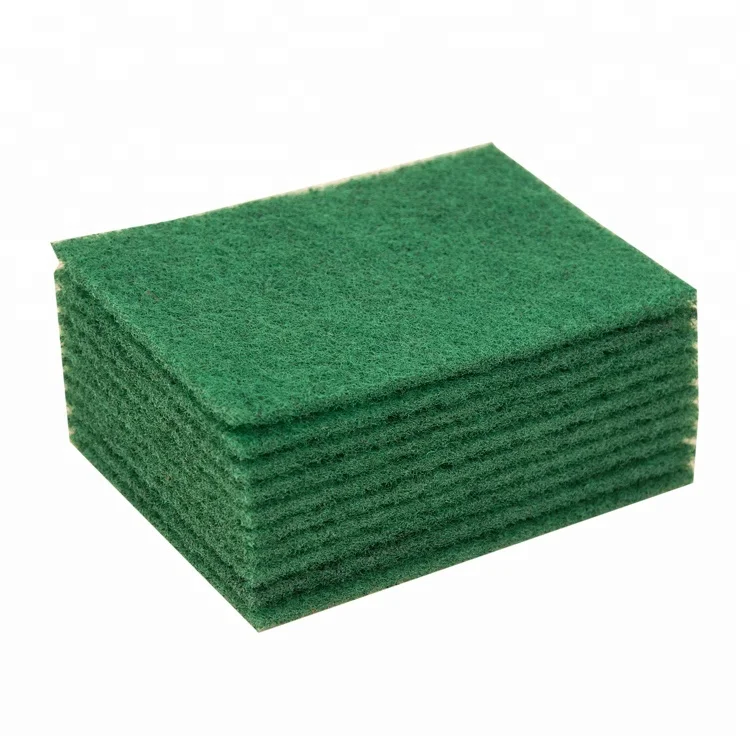 Kitchen cleaning scrubber /Household nylon heavy duty scouring pad / cleaning scrubber scourer