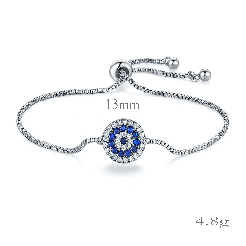 

2018 fashion Round Crystal Simple Bracelet Box chain style unisex Yiwu wholesale