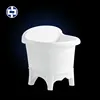 Stylish modern bathroom oval base mop pool
