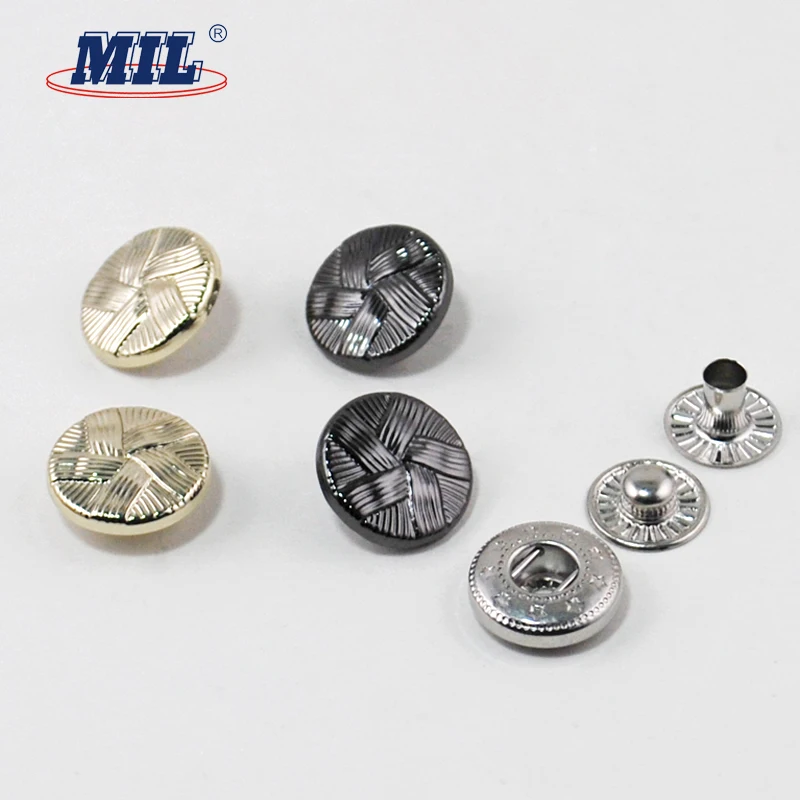 Fancy Series Gold Metal Snap Buttons For Clothing Buy Metal Snap