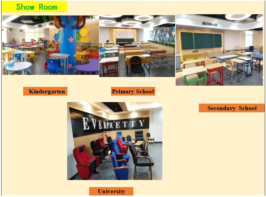 School Classroom Furniture Reading Desk And Chair Primary School