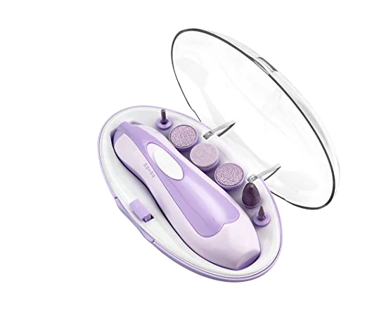 

2021 new design baby nail clipper set infant grooming nail care set infant grooming nail care set, Bule,purple,pink