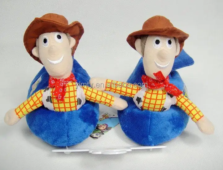 
OEM service cartoon character brothers indoor slipper baby shoes for kids 