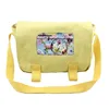 print flower camera canvas bag , belt small kids school funny bag,message bag