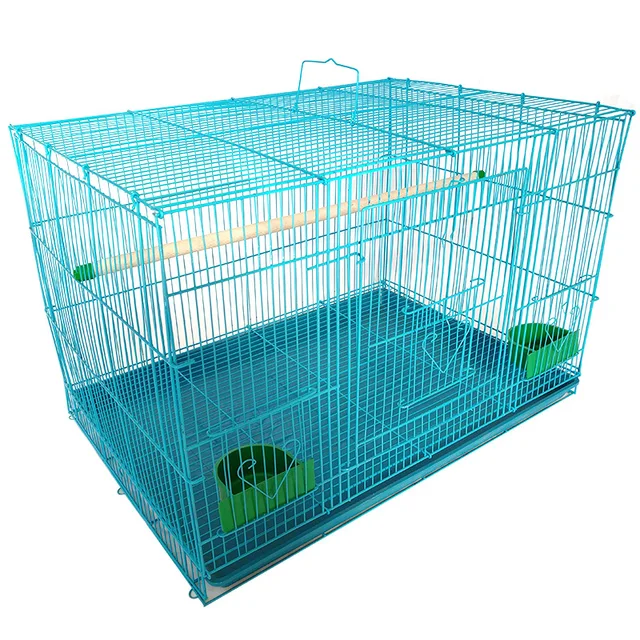 wholesale small travel parrot cage square vision bird cage
