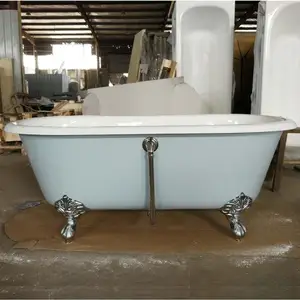 Bathroom Portable Cheap Clawfoot Cast Iron Bathtub Baby And Adults Bath With Bathroom Accessories