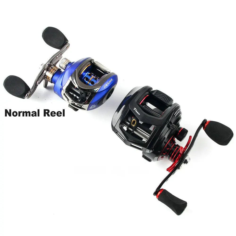 Johncoo Bait Casting Reel Big Game 13kg Max Drag Saltwater Fishing Reel Light Weight 11+1bb 7.1