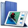 C&T Slim Lightweight Smart-shell Stand Leather Cover Case Auto Wake and Sleep Tablet Hard Back for ipad pro 9.7
