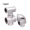 metal plumbing pipe fittings galvanized malleable tee threaded pipe fitting dimensions white malleable iron elbow for gas