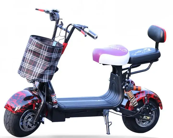 

small mini cheap price citycoco Electric scooter 48v lithium battery, Customized