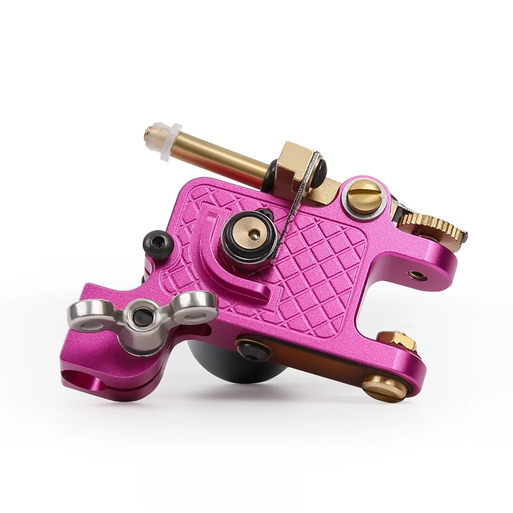 

Rotary Dragonhawk Tattoo Machine WQ096-3 Imported Motor Pink, Copper color