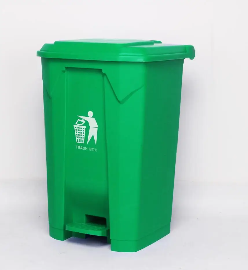 

plastic kitchen trash can 50 quart