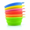 Chinese manufacturers direct selling folding silicone pet bowls portable dog bowls Pet tableware suitable for all pets