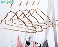 

China manufacturer luxury aluminum metal gold dress clothes hanger