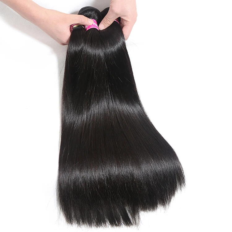 

Alimina young girl virgin brazilian human hair, unprocessed hair cuticles aligned, best wholesale virgin hair supplier, Natural color;close to color 1b