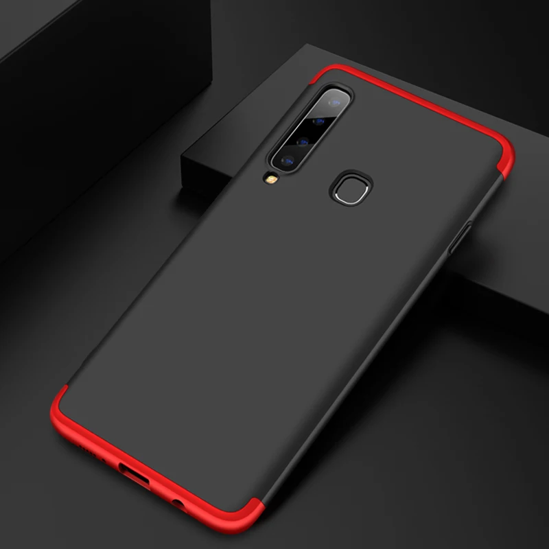 GKK 360 Full Pc Cell Phone Cover For Samsung Galaxy A9 2018 Back Case