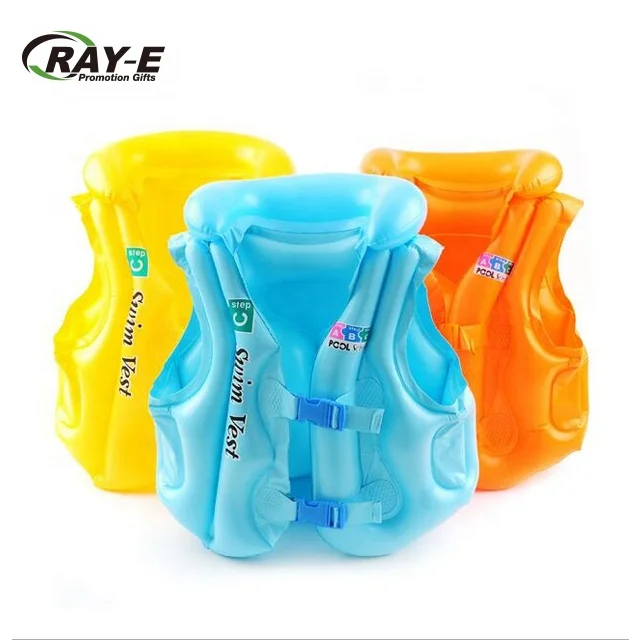
Factory Price Children Float Swimming Life Swim Vest Learn-to Swim PVC Life Jacket Inflatable Life Vest for Kids 