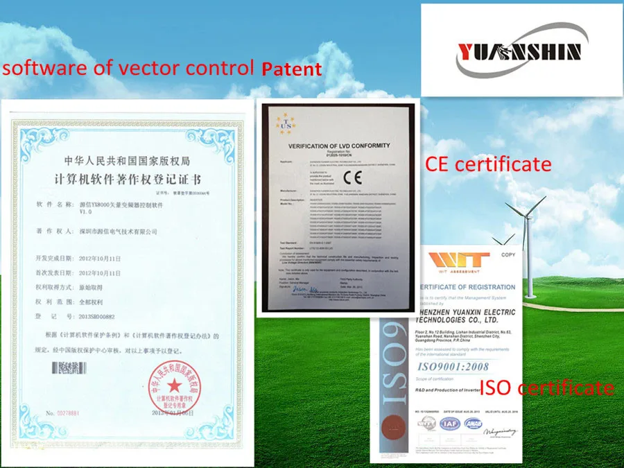 Yuanshin Ac Drive Frequency Inverter Converter Mini Type 0