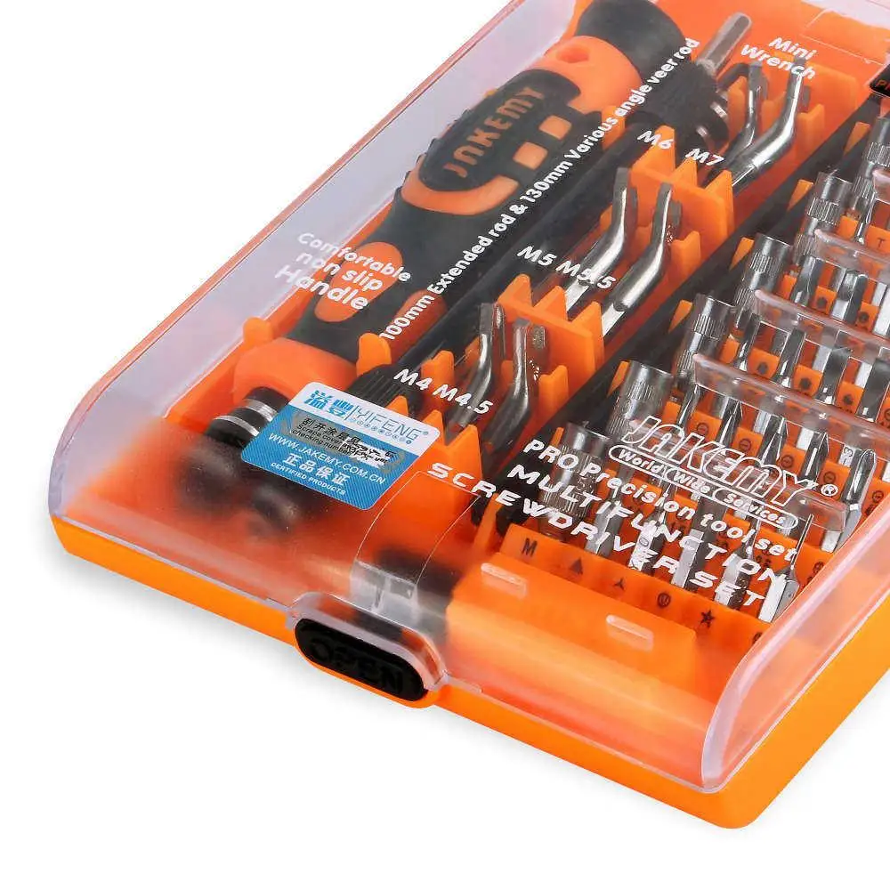 Hot Sale JAKEMY JM-8150 52 in 1 Screwdriver Repair Tools Set For Home,office Repair Tools