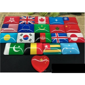 Image of All country Canadian Cuba Guatemala Mexico flag cuba fridge magnet for countries tourist souvenir refrigerator magnets