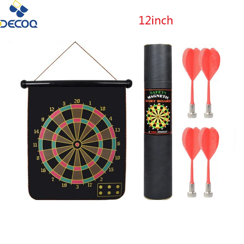 

DECOQ  High Quality Darts Target Toys OEM Dartboard Custom Magnetic Dartboard Indoor Kids Shooting Game, Customers' requirements