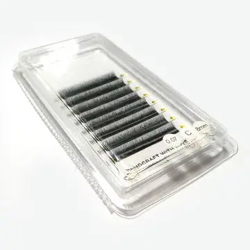 

View larger image Individual Lashes For Building Mink False Eyelashes High Quality 12 Lines/Tray B/C/D Curl Extension de pestaa, Black