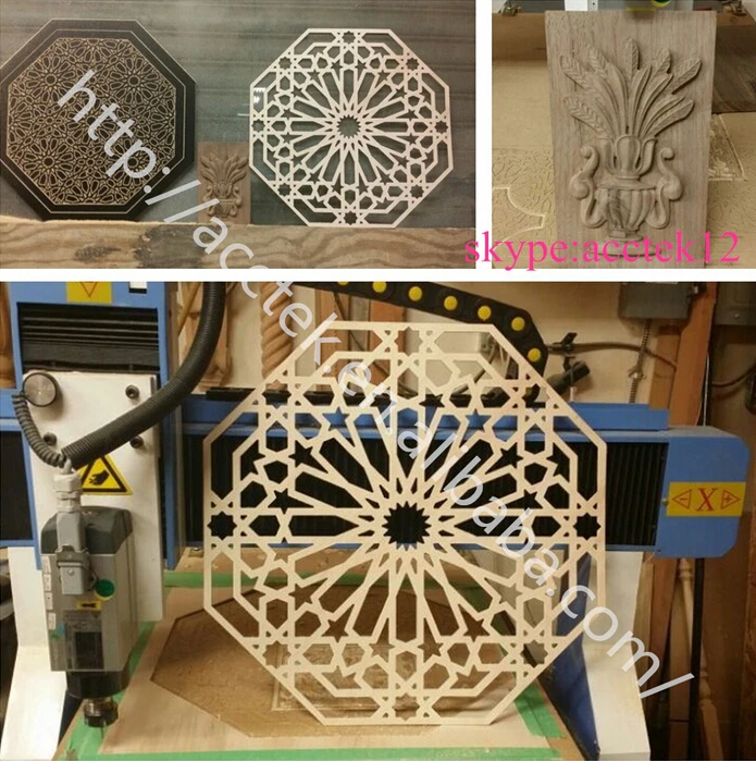 Cheap China AccTek 6090 cnc 3d routers / mini carving cnc router