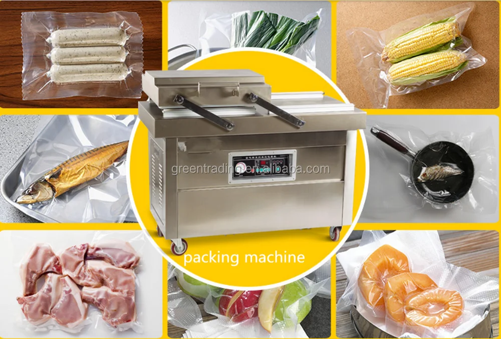 Duck Meat Vacuum Packing Machine / Fresh Corn Vacuum Packing Machine