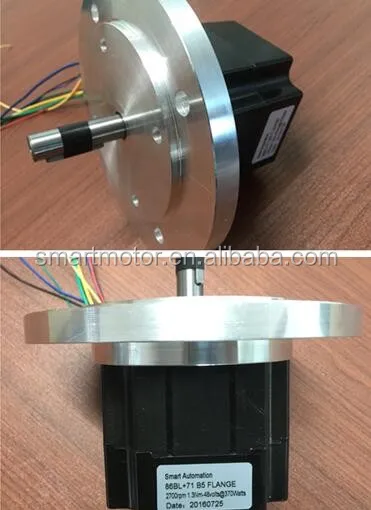 86BL High Power Brushless DC Worm Gear Motor, with NMRV050 Gearbox