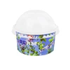 custom printed disposable paper cup/cold drink cup ice cream container 8/12/ 16oz