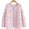 Fashion Style Women Sweaters High Quality Hand Knitted Sweater Women Cardigan
