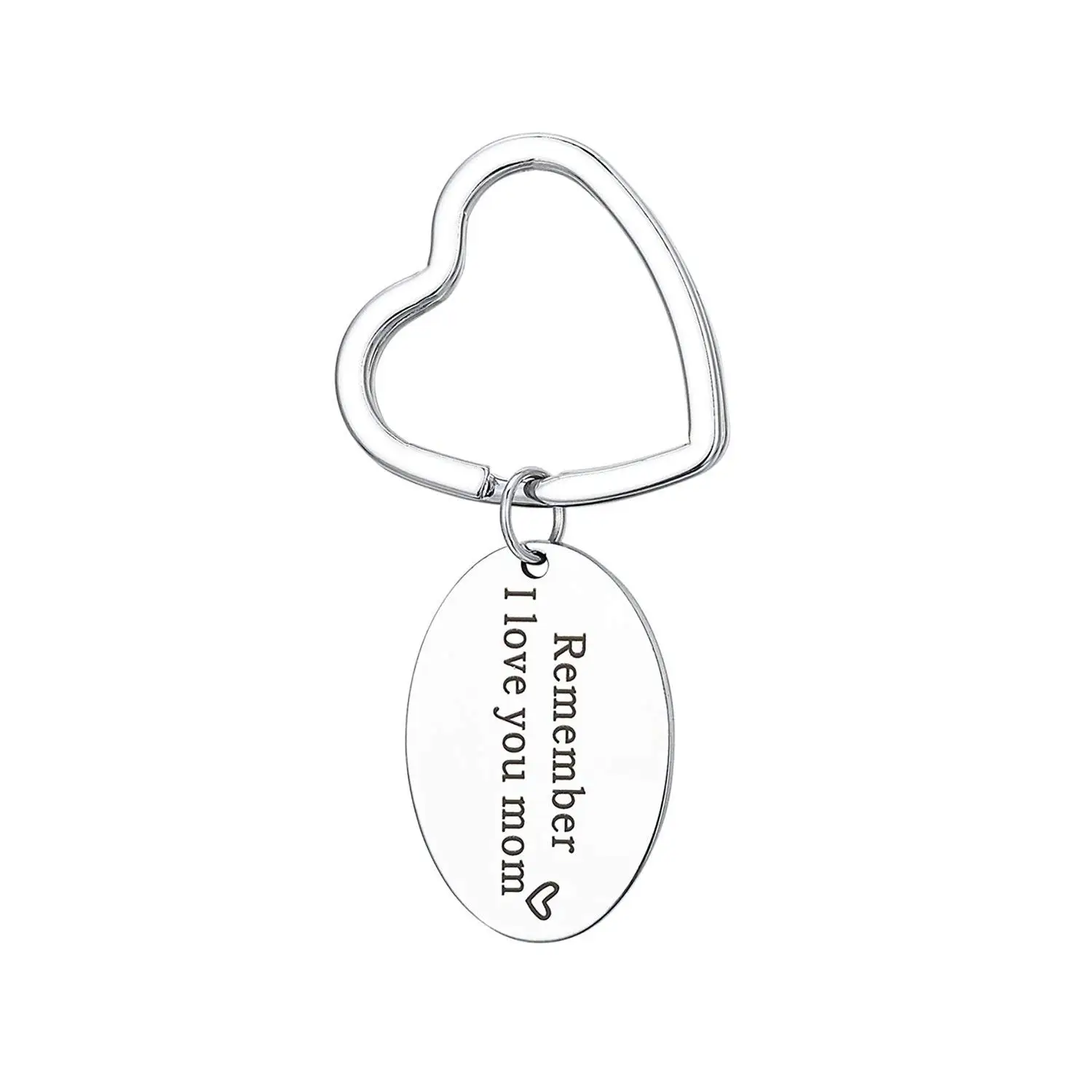 Mom gifts Remeber I Love You Mom Keychain Mom Daughter Jewelry Gify Mother's Day Gifts