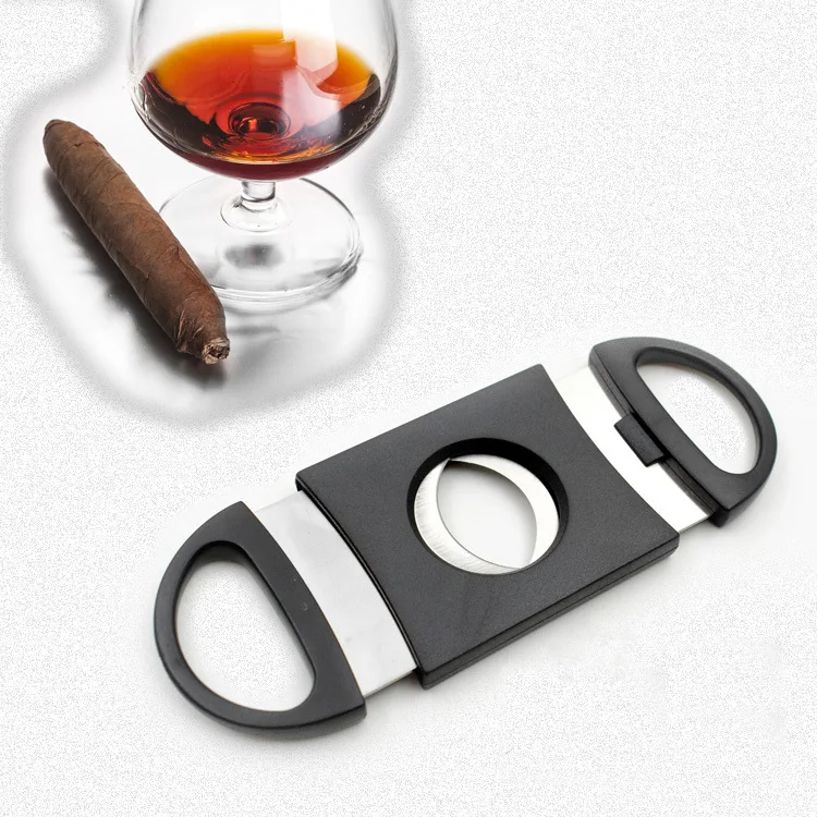 

wholesale cheap custom logo stainless steel scissor scissors cigar cutter cutters