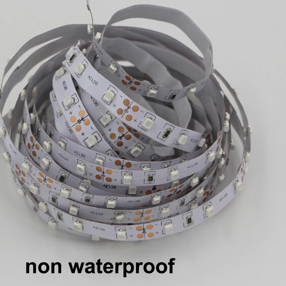 365nm uv led strip 3528 LED strip 5M 300led 12 volt non-waterproof led light