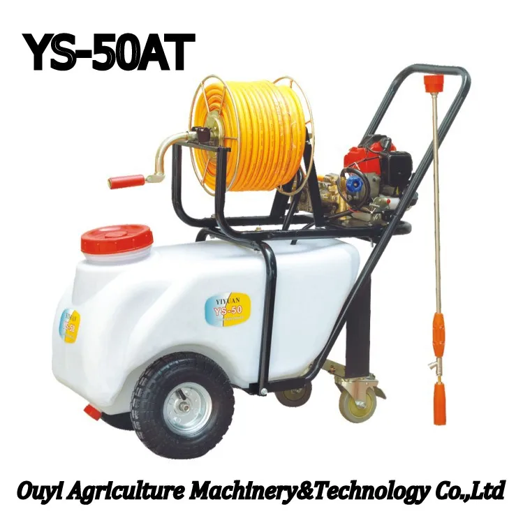 Portable Trolley Power Sprayer With Honda Engine Lawn Sprayer Ys50at