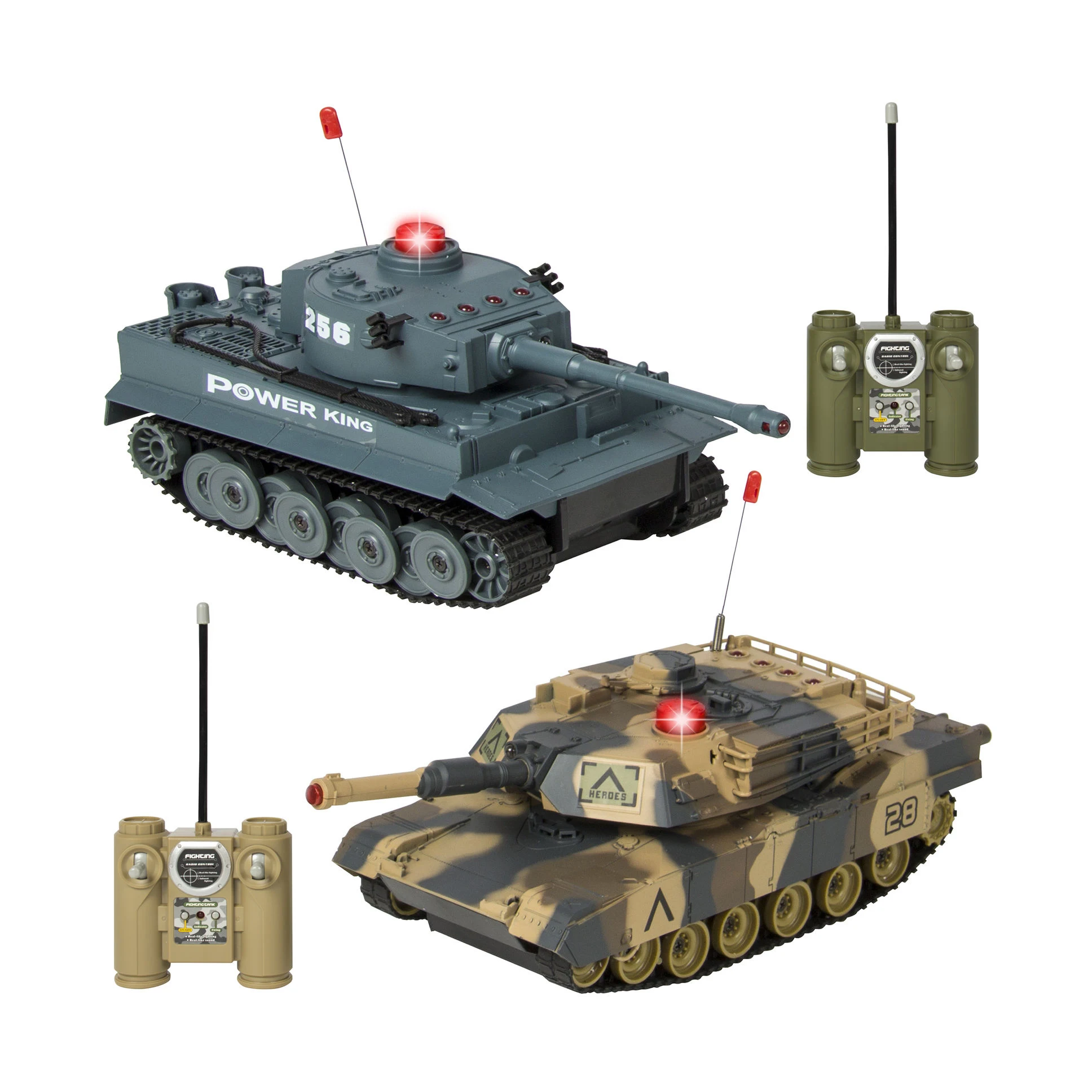rc infrared battle tanks