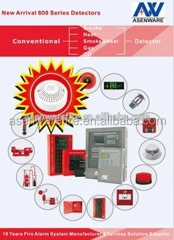 4 Zone To 12 Zone Conventional Fire Alarm Control Panel For Factory Fire Alarm System AW-CFP2166