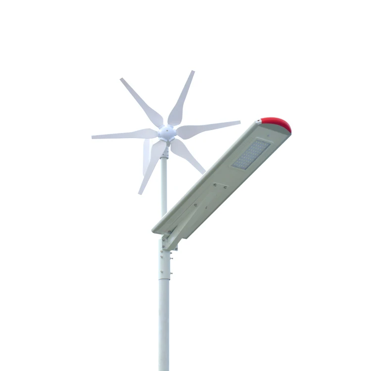 Bluetooth APP Control Motion Sensor Outdoor Wind Solar Hybrid Street Light