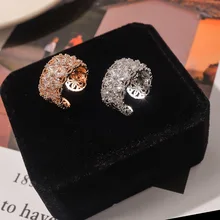 Personnalis&eacute; hipsters creux simple redimensionnable bague femme