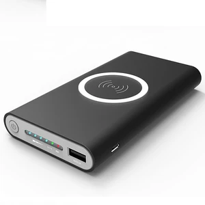 QI Wireless 10000mAh Power Bank Dual USB Ports