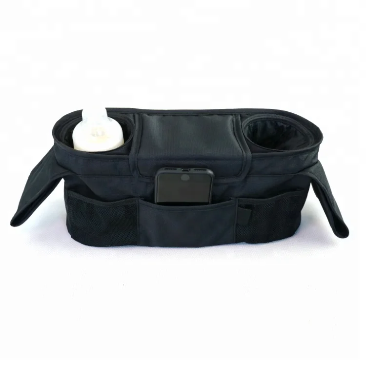 stroller organizer with cup holders