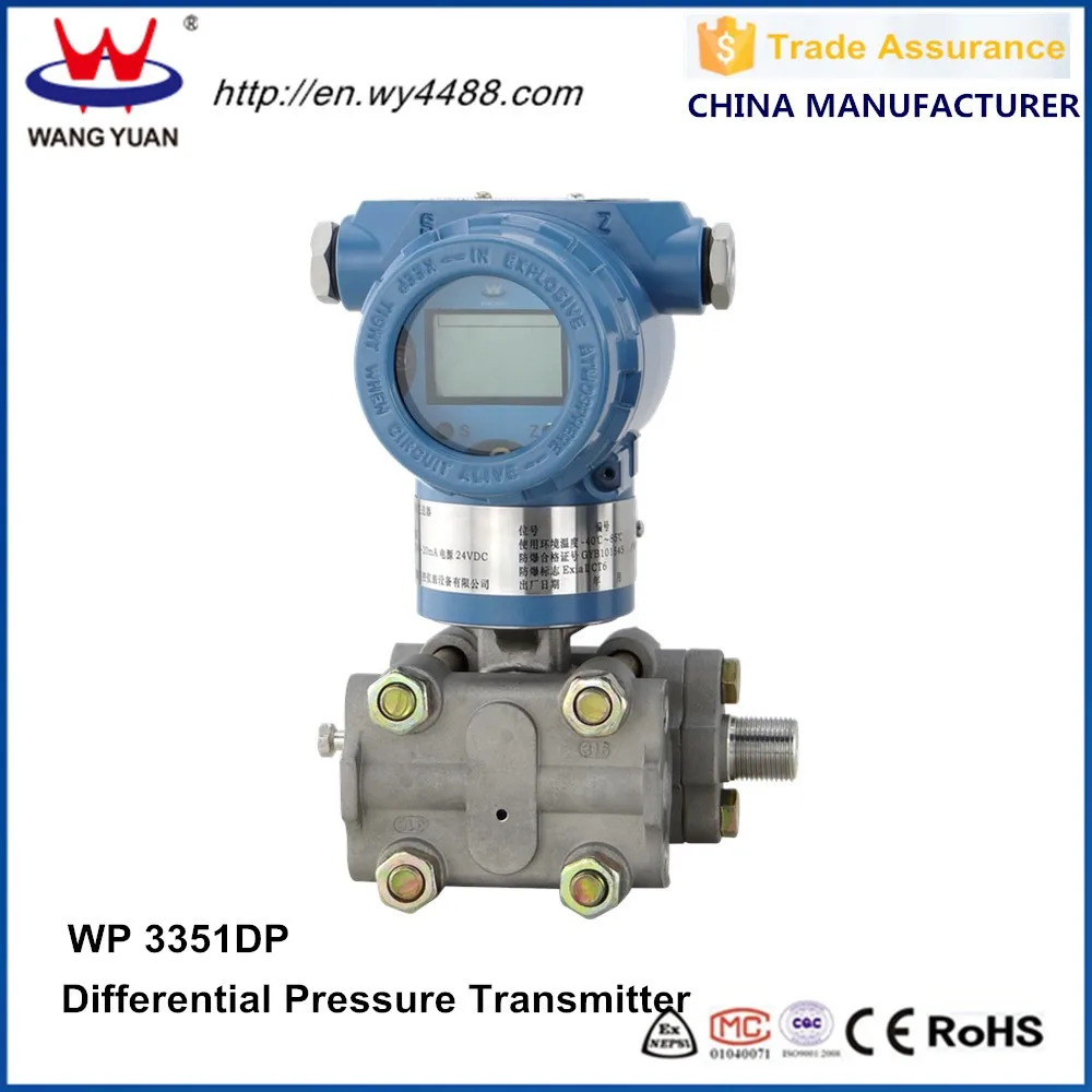 Remote Two Flange Devices Differential Pressure Sensor Liquid Level