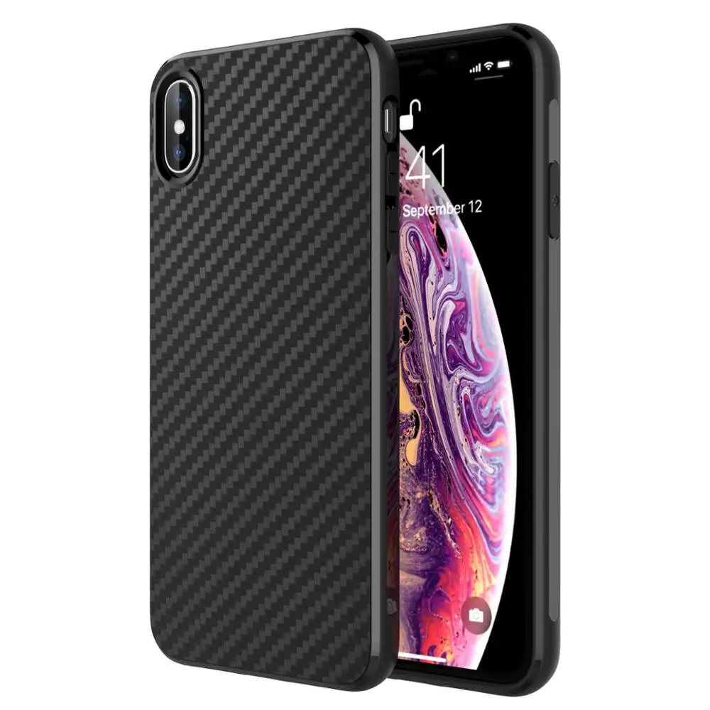 

Soft TPU Brushed Shockproof For iPhone X 8 Carbon Fiber Case Black, For iPhone X Carbon Fiber Case Rugged, Black color