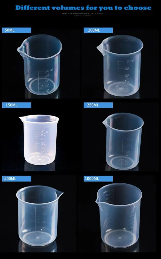 High Quality Competitive Price Plastic Beaker Laboratory Beaker