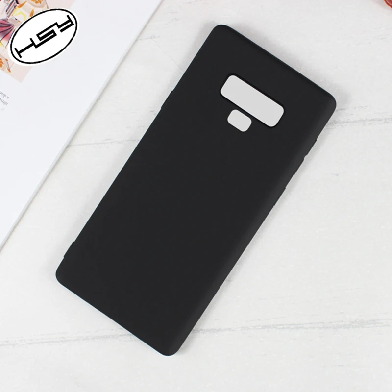 HUYSHE Newest for Samsung Galaxy Note 9 Shockproof Flexible Matte TPU Silicone Cell Phone Back Case