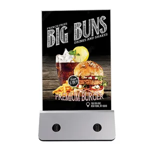 Menu Power Bank Advertising Holder 10000mAh