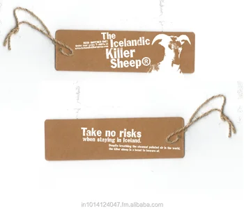 shoe hang tag