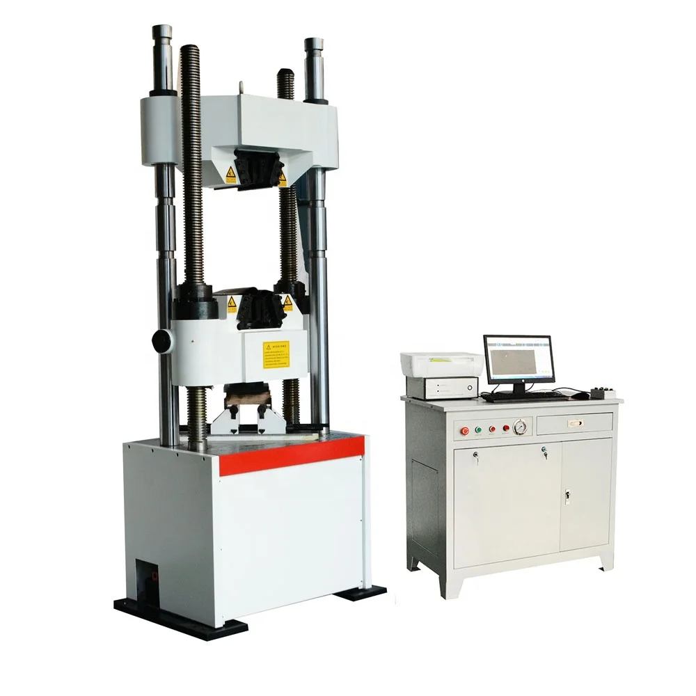 

300KN Hydraulic Automatic Servo Control Universal Testing Machine Hydraulic Tester With Protect Cover
