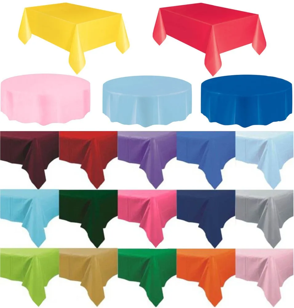 Peva Cheap Price Thick Plastic Roll Dining Table Cover ...