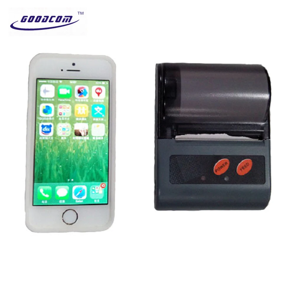

GOODCOM Hand held Mini portable barcode Thermal Bluetooth printer